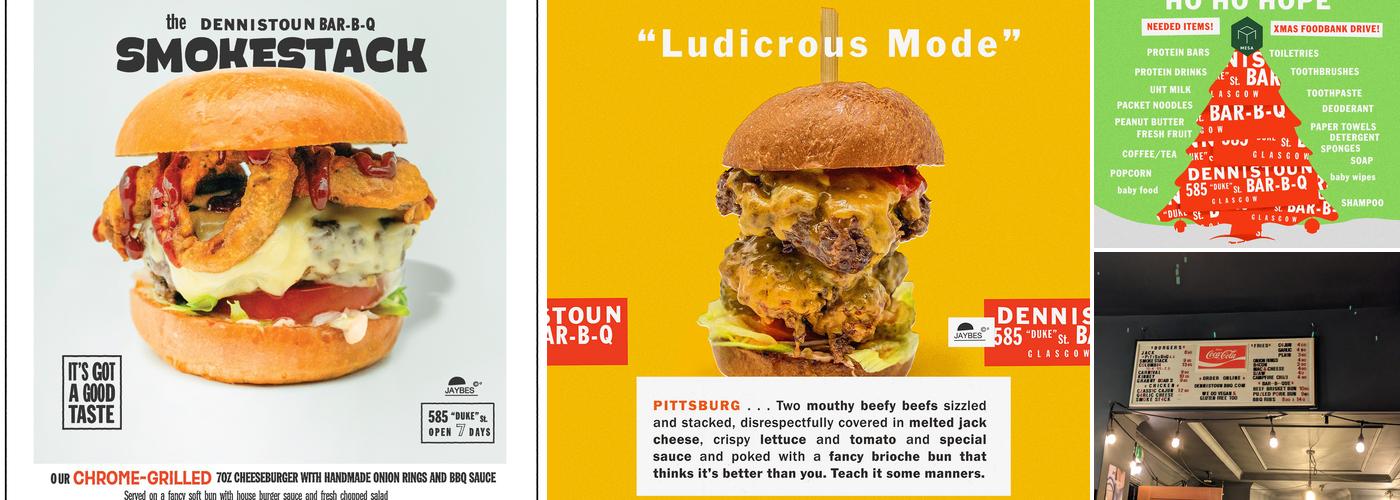 Dennistoun Bar-B-Que Menu