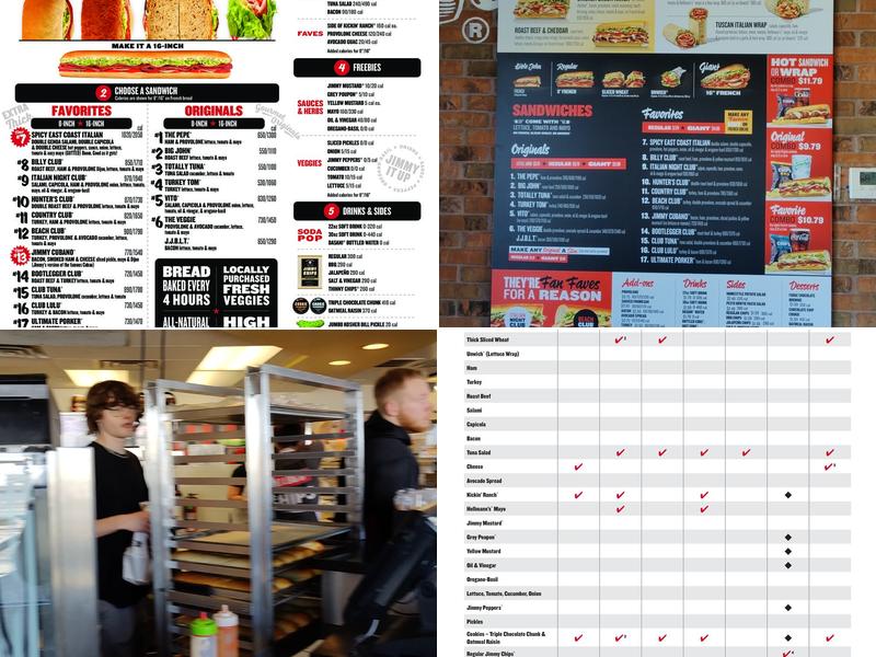 Jimmy John's Menu