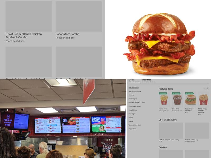 Wendy's Menu