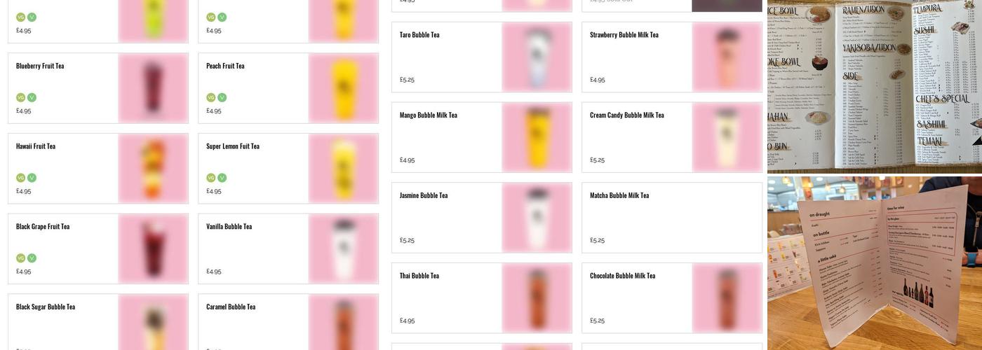 Okome Clarkston Menu