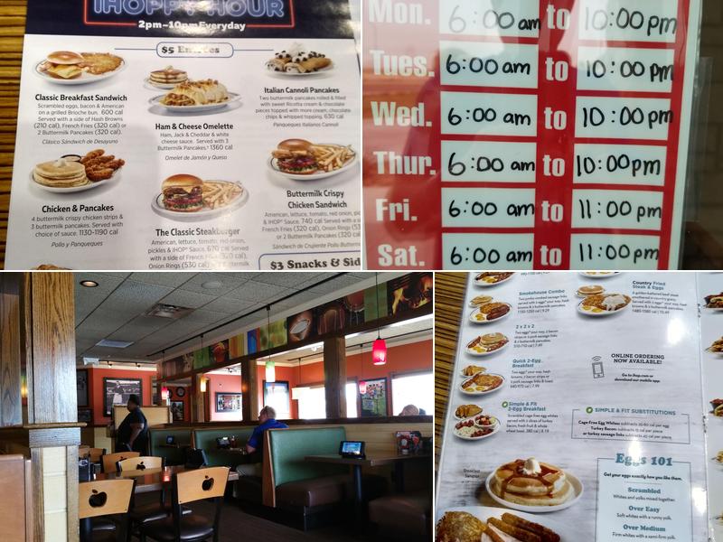 IHOP Menu