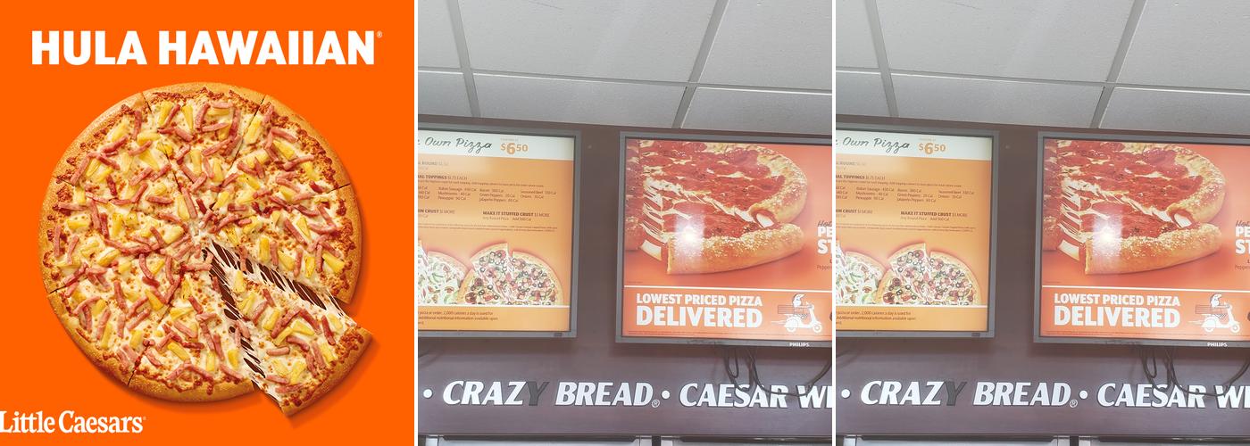 Little Caesars Pizza Menu