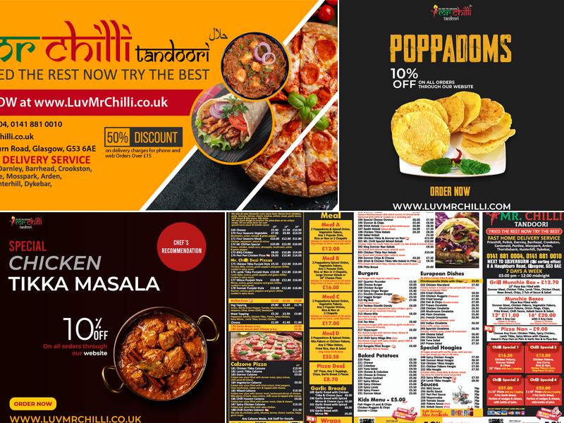 Mr Chilli Tandoori Menu