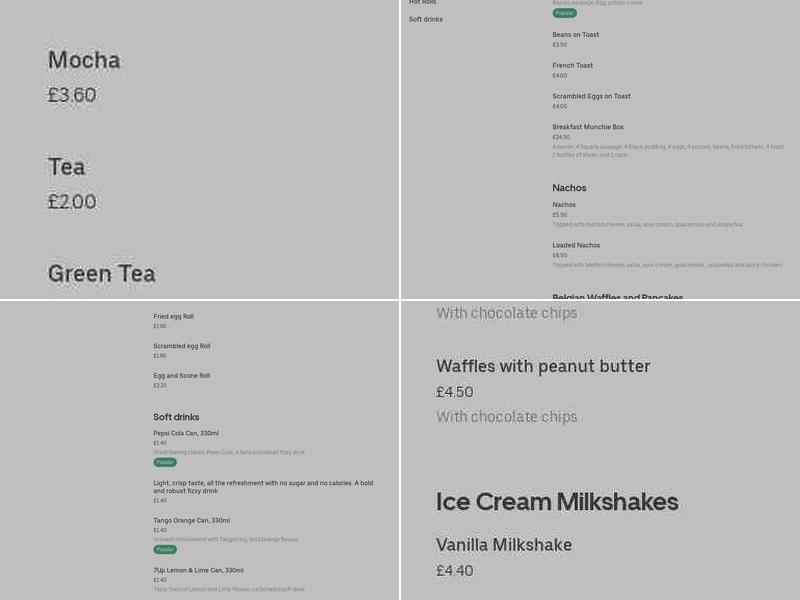 Alyssa's Coffee & Sandwich Bar Menu