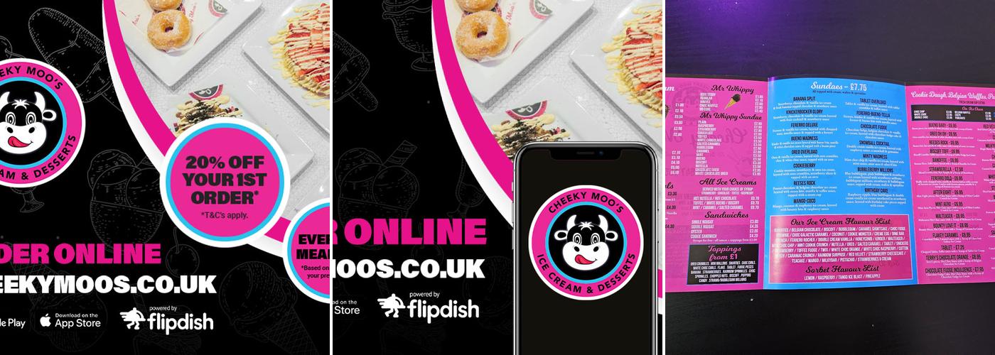 Cheeky Moo's Ice Cream & Dessert Parlour Menu