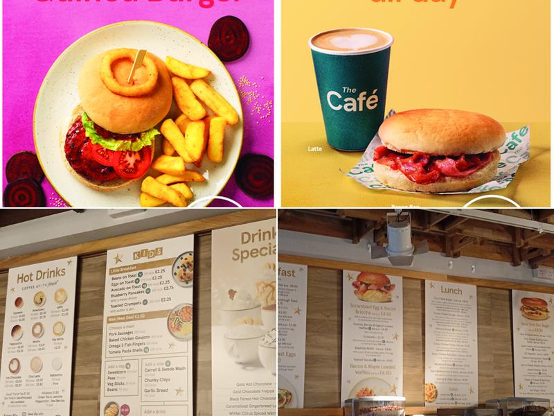 Tesco Cafe Menu