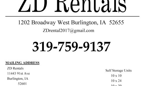 Z D Rentals West Burlington