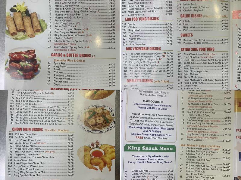 LUCKY STAR Bailliestion Menu