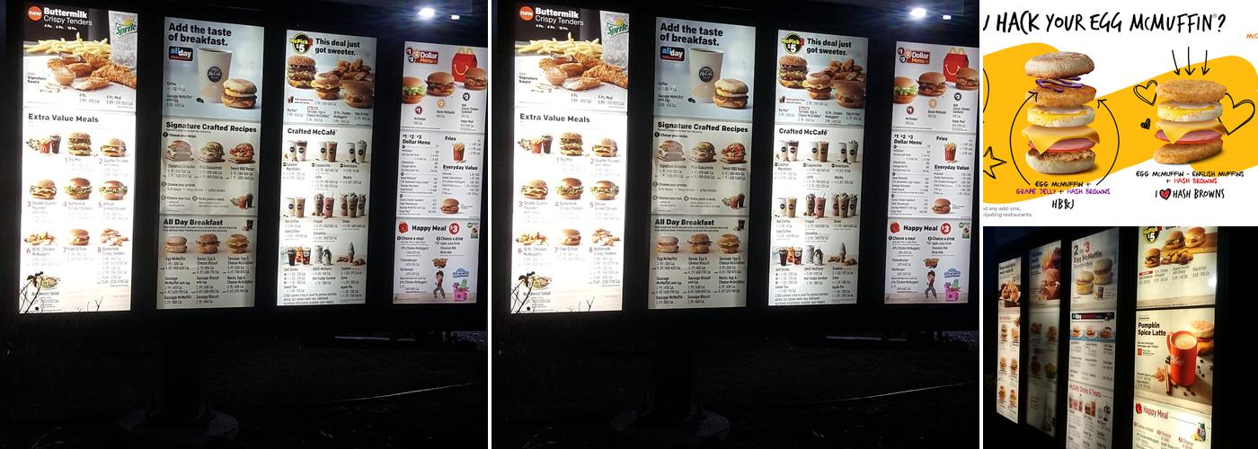 McDonald's Menu