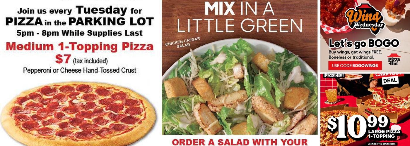 Pizza Hut Menu