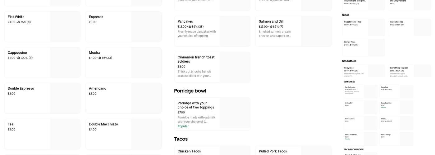 Golden Café Chippy Menu