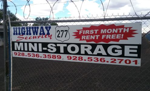 Highway 277 Security Mini Storage Snowflake