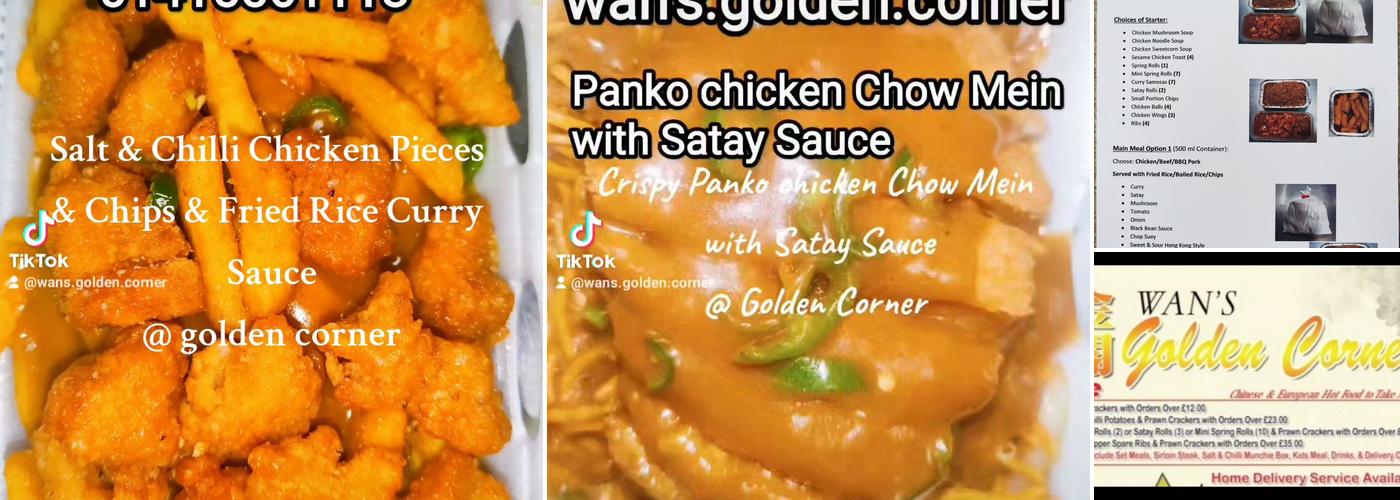 Golden Corner Menu