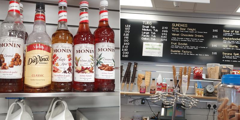 Mauds of Monkstown Menu