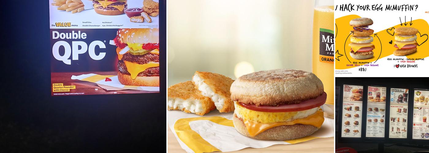 McDonald's Menu