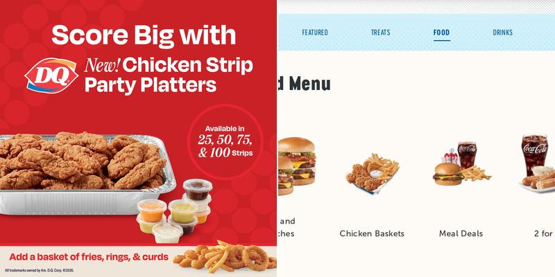 Dairy Queen Grill & Chill Menu