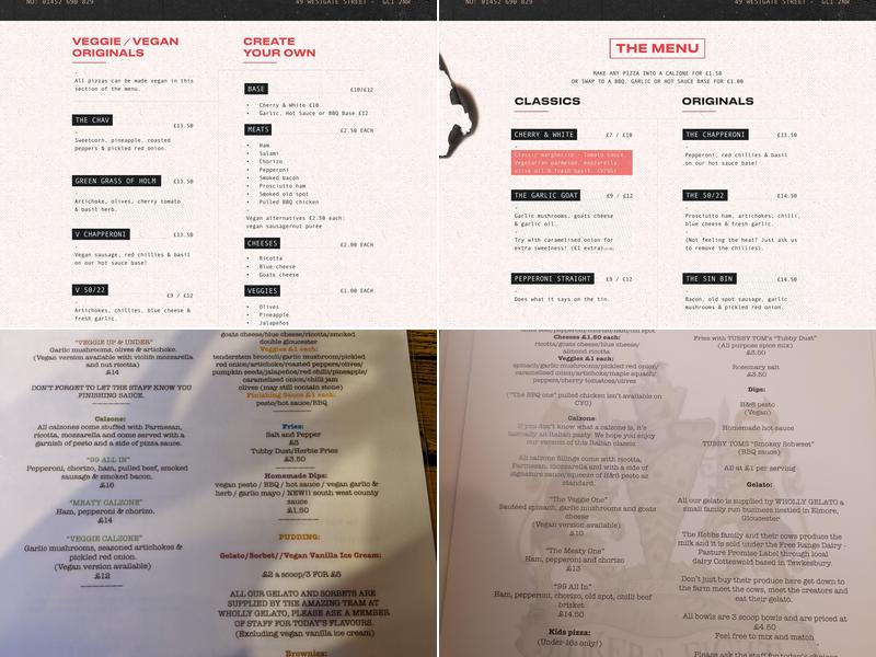 Dough from Dough Pizza Menu