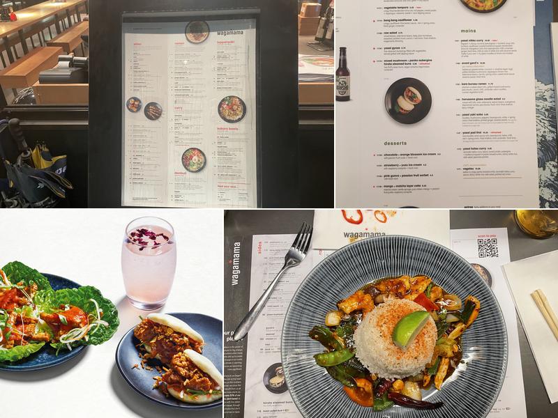 wagamama gloucester quays Menu