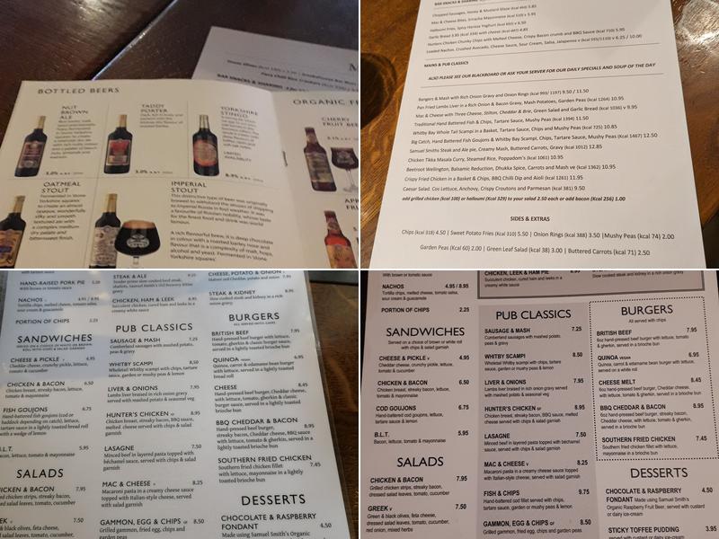 Robert Raikes's House Menu