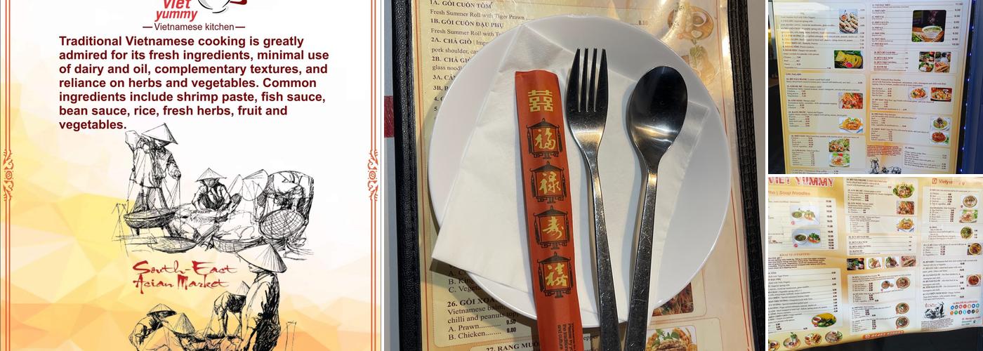 VIET YUMMY Menu