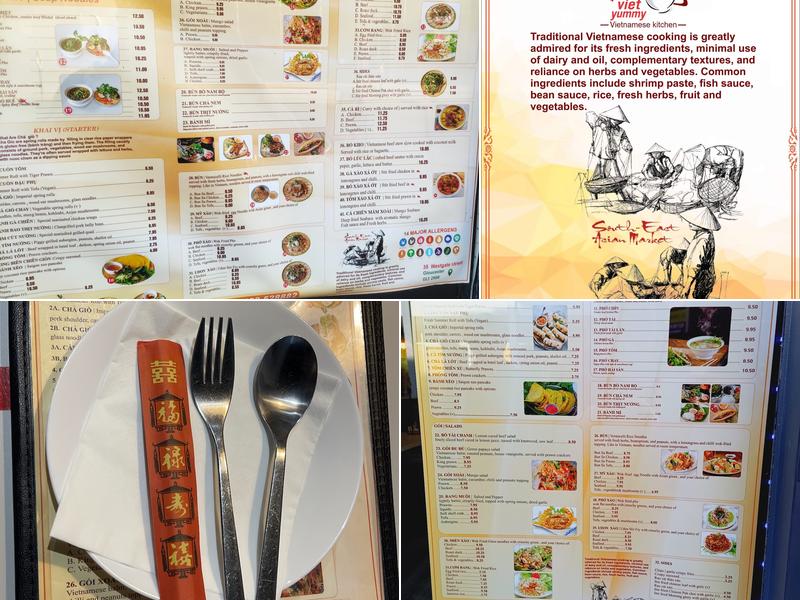VIET YUMMY Menu