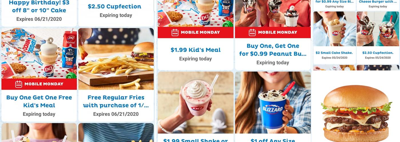Dairy Queen Grill & Chill Menu