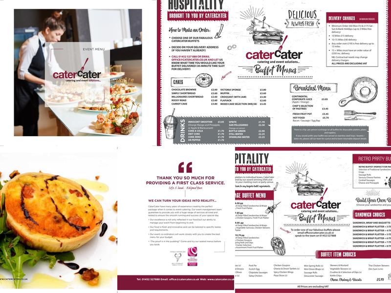 CaterCater Ltd Menu