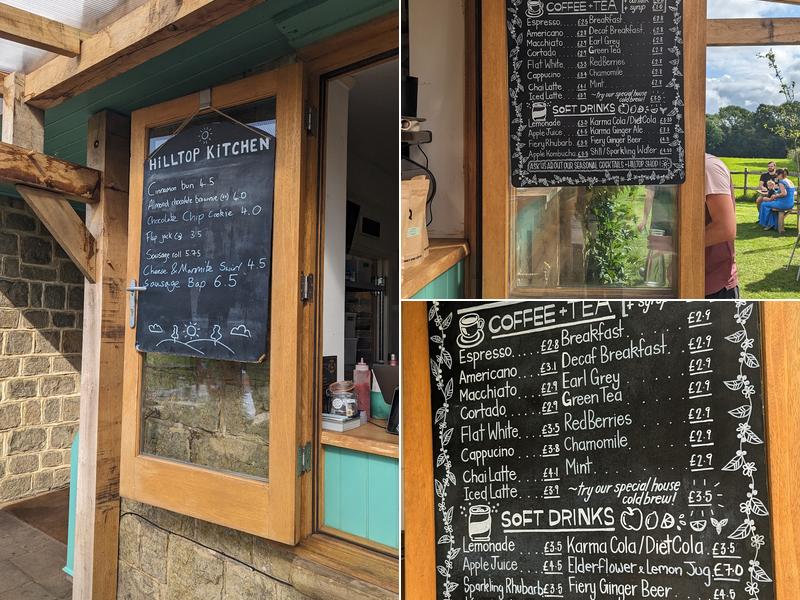 Hilltop Kitchen Menu