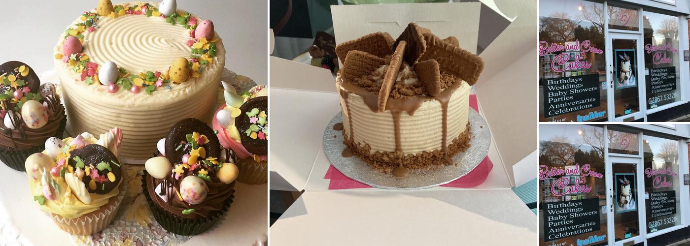 Butter and Cream Cakes