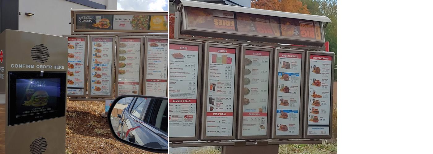 Wendy's Menu