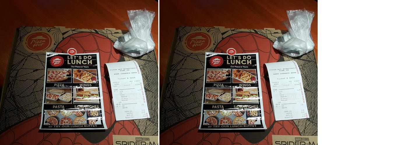 Pizza Hut Menu