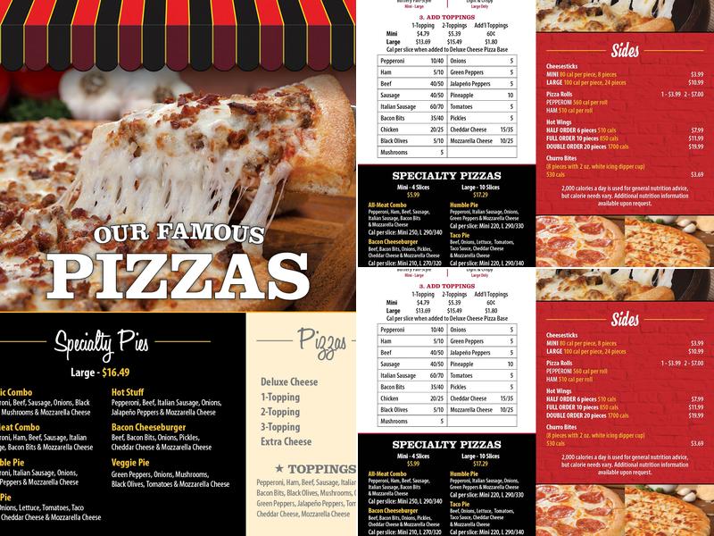 Godfather's Pizza Express Menu