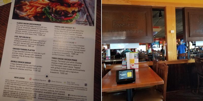 Applebee's Grill + Bar Menu