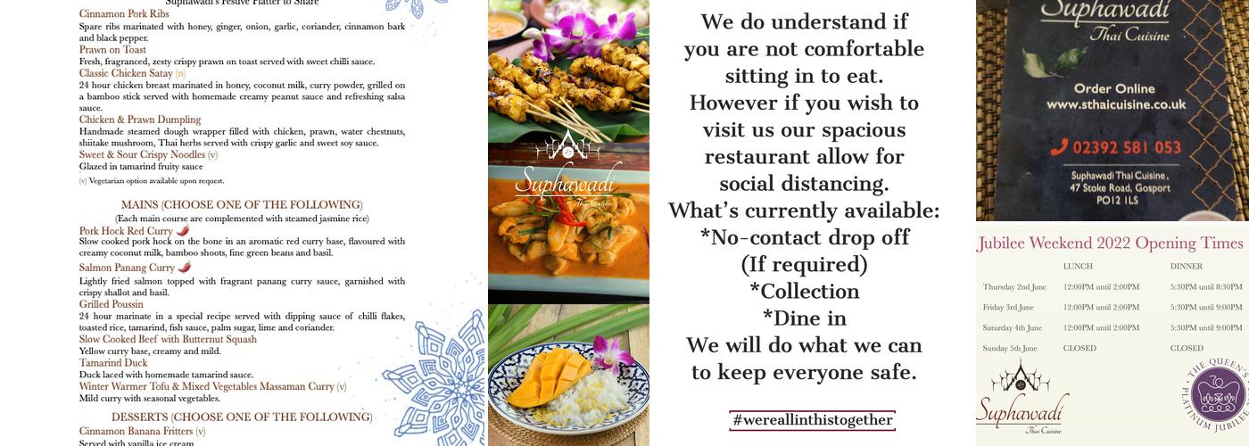 Suphawadi Thai Cuisine Menu