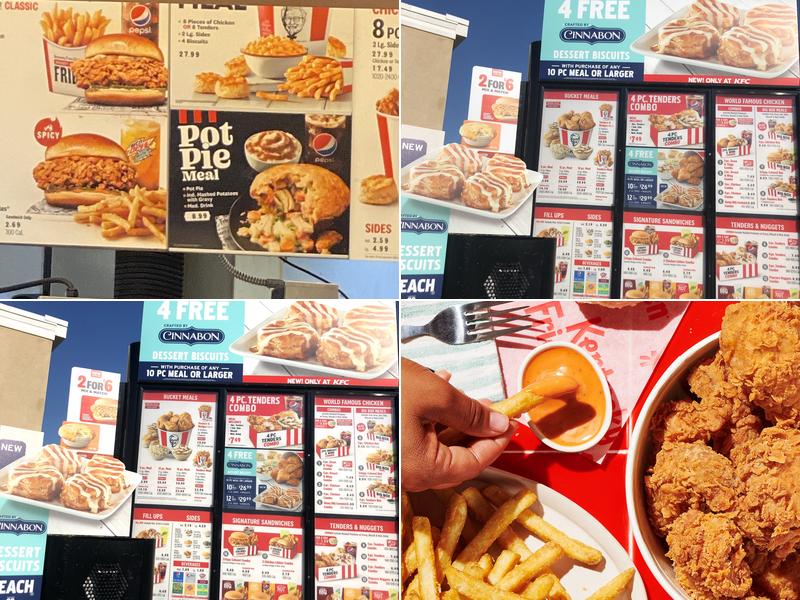 KFC Menu