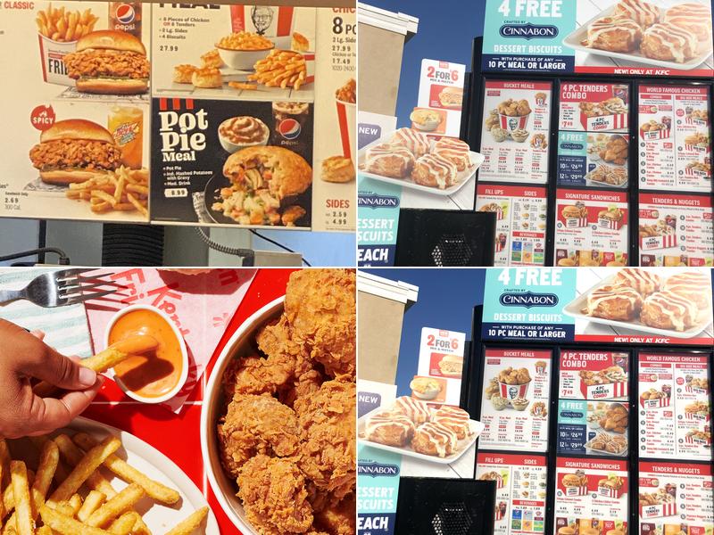 KFC Menu