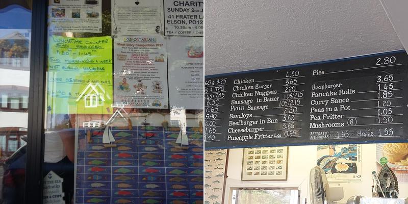 Village Fish Bar Menu