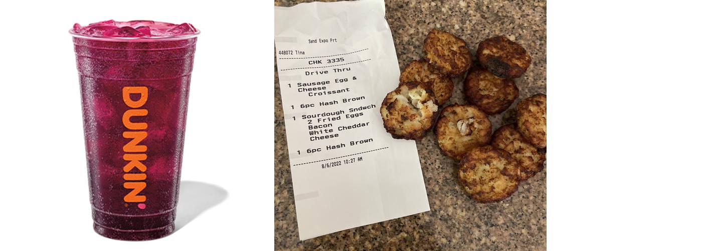 Dunkin' Menu