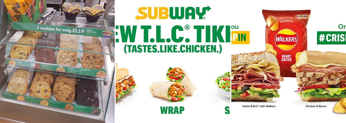 Subway Menu