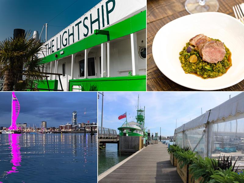 The Lightship at Haslar Marina