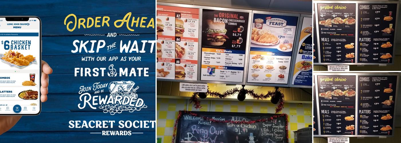Long John Silver's | A&W Menu