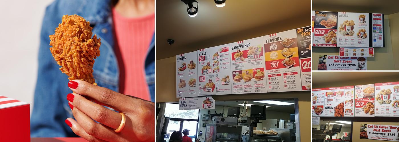 KFC Menu