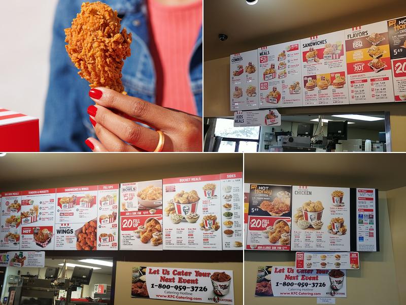 KFC Menu