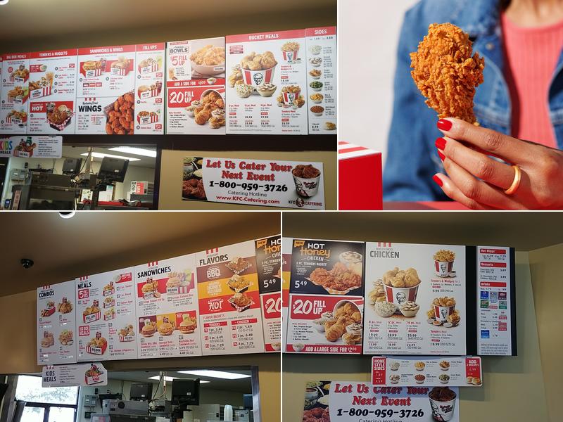 KFC Menu