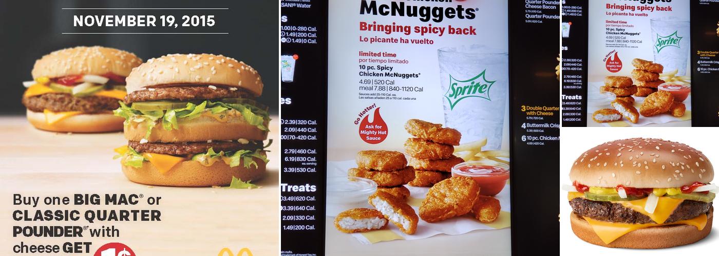 McDonald's Menu