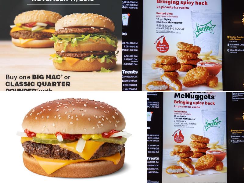McDonald's Menu