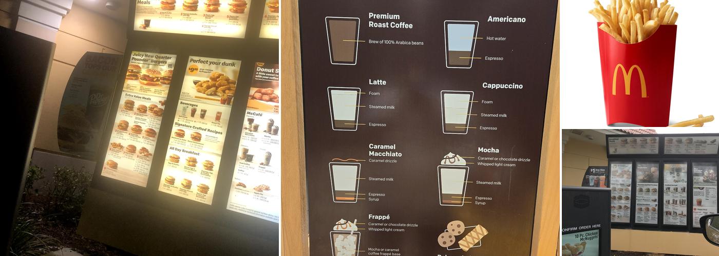McDonald's Menu