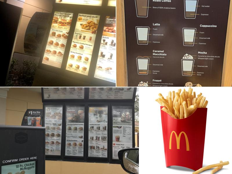 McDonald's Menu