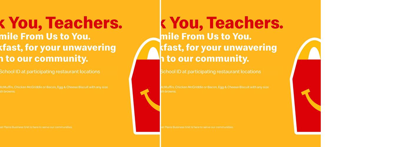 McDonald's Menu