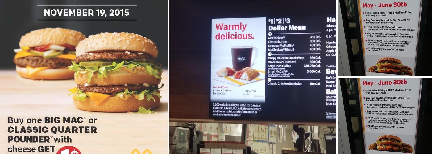 McDonald's Menu